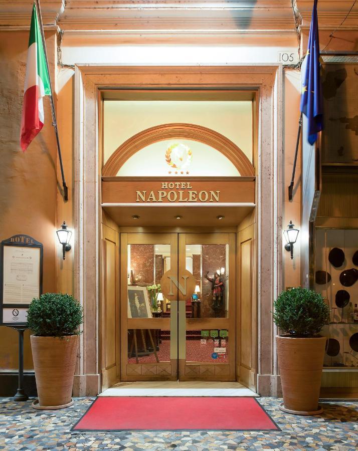 Hotel Napoleon Roma Exterior foto