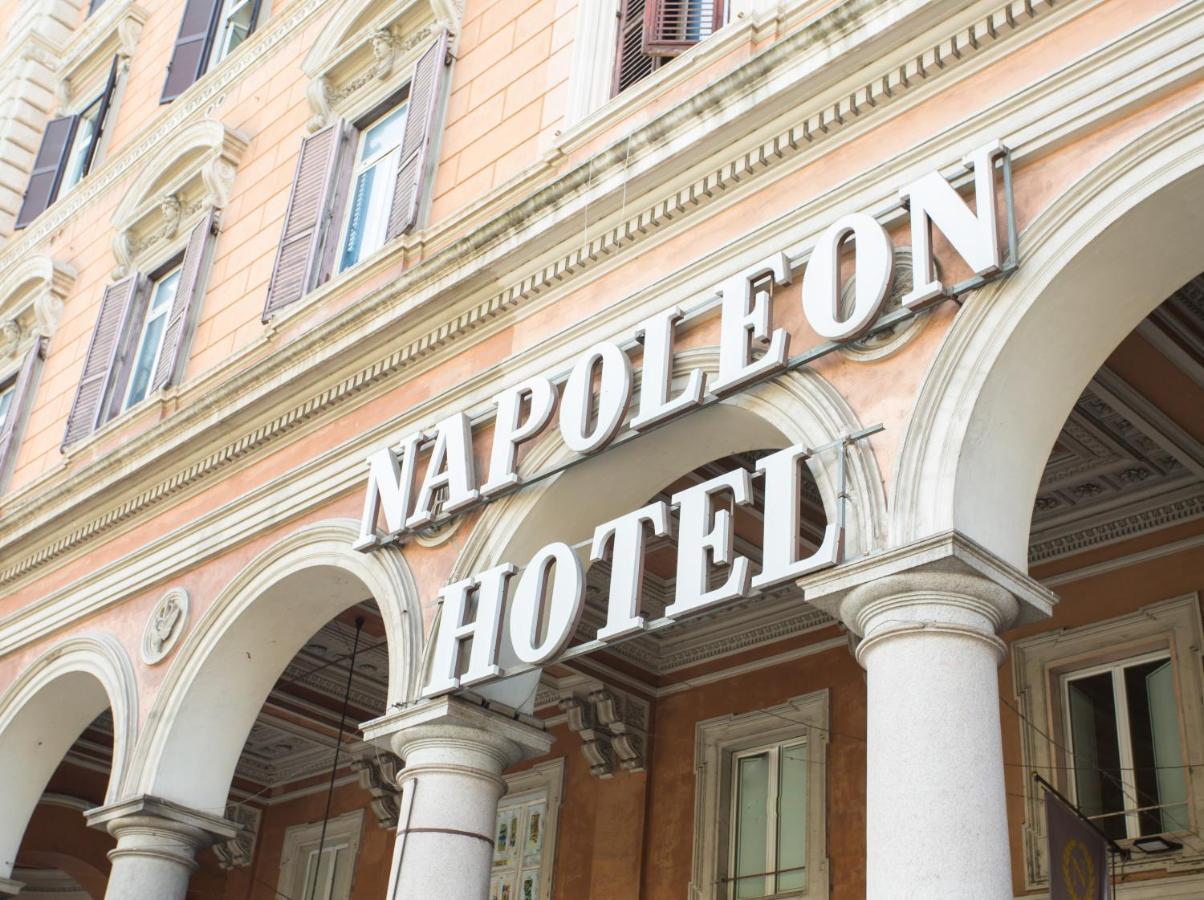 Hotel Napoleon Roma Exterior foto