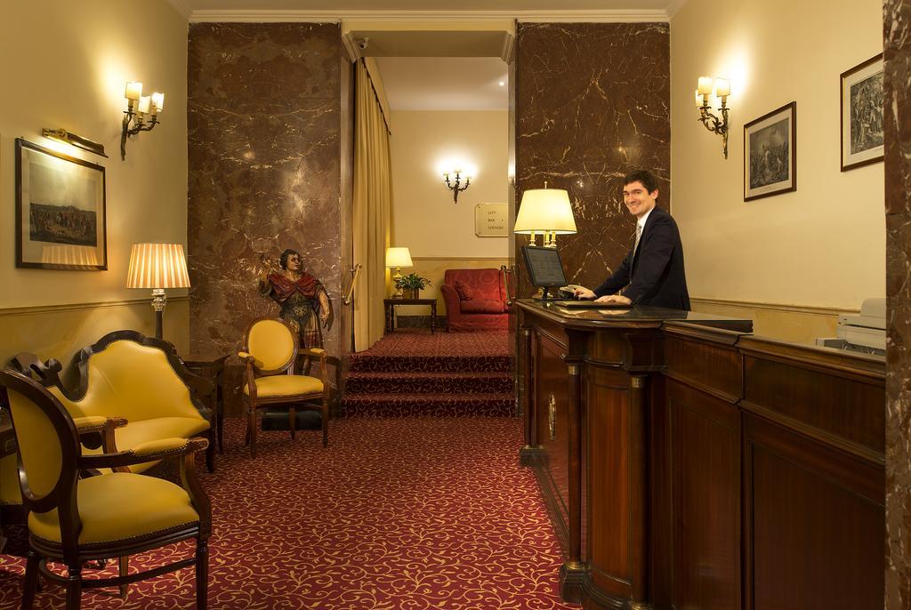 Hotel Napoleon Roma Exterior foto